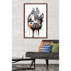 Trends International Star Wars: Saga - Falcon Black And Orange Framed Wall Poster Prints - 2 of 4