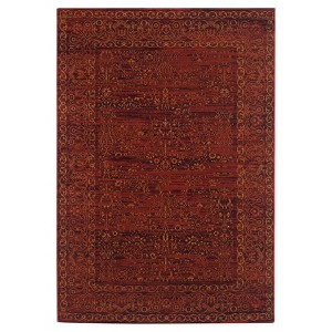 Wilson Area Rug - Ruby / Gold (8