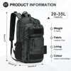Unique Bargains Waterproof Multi-Pocket Fishing Backpack with Rod Holder - 2 of 4