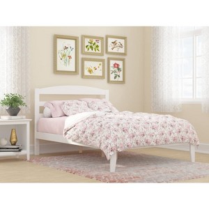 AFI Furnishings Warren Platform Bed F WH - 1 of 4