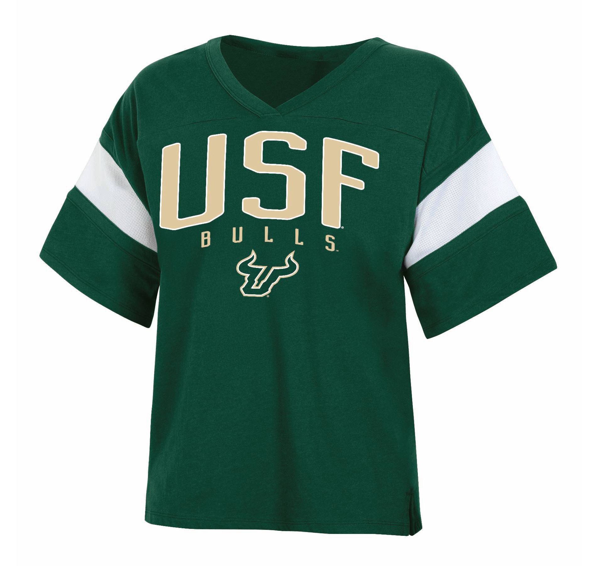 NCAA South Florida Bulls Women's Jersey T-Shirt