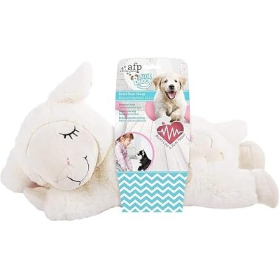 ALL FOR PAWS Puppy Heartbeat Stuffed Animal Toy, Dog Anxiety Toys Soothing Dog Crate Snuggle Sleep Aid Plush Comfort Toys