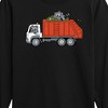 Boys' - Instant Message - Garbage Truck Raccoons Long Sleeve Graphic T-Shirt - 2 of 4