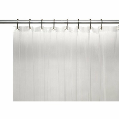 Vinyl Shower Curtain Liners Frosted, Extra Long Shower Curtain Liner Target