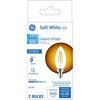 GE 2pk 60W LED Decorative Light Bulbs Soft White - 4 of 4