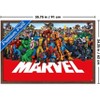 Trends International Marvel Publishing - The Marvel Lineup 2025 Framed Wall Poster Prints - 3 of 4