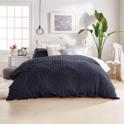 Peri Home 3pc Full/queen Clipped Honeycomb Comforter Set Light Gray : Target