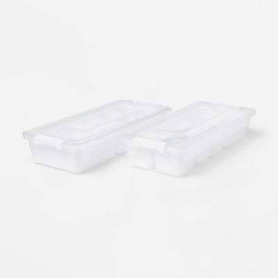 2.5L 2pk Sort it Storage Containers with 6 Shallow Cups - Brightroom™