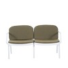 Weather-Resistant Outdoor Loveseat with Water-Repellent Cushions, Rust-Resistant PP Frame, and Ergonomic Design for Maximum Comfor-Coolbibila - 2 of 4
