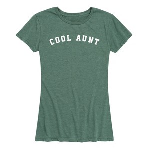 Women's - Instant Message - Cool Aunt Short Sleeve Graphic T-Shirt - 1 of 4