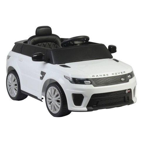 Best Ride On Cars 12v Range Rover Powered Ride-on - White : Target