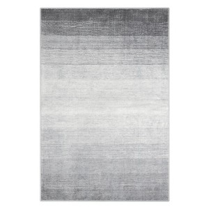 Lahome Abstract Ombre Plush Area Rug – Soft Gradient Accent with Non-Slip Backing - 1 of 4