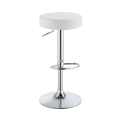 Simple Relax Leatherette Adjustable Bar Stool