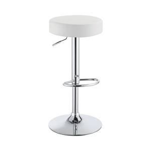 Simple Relax Leatherette Adjustable Bar Stool - 1 of 4