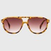 Anna-Kaci Women's Retro-Inspired Double-Bridge Square Sunglasses - 2 of 4