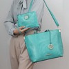 MKF Collection Beryl Python-embossed Women’s Tote Bag with Wristlet by Mia K - 3 of 4