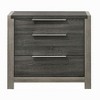 Royal Hampton Nightstand, 30 Inch, 5 Storage Drawers with Metal Handles - 3 of 4