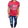 Women's Happy Place Flag Graphic Tee - OLIVER & OTIS - 2 of 3