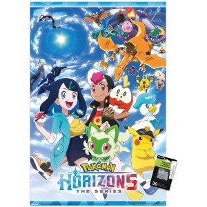 Trends International Pokémon Horizons - Key Art Unframed Wall Poster Prints - 1 of 4