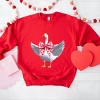 Valentine Goose Coquette - Women's Graphic Sweatshirt - 2 of 4