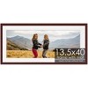PosterPalooza | Brown Frame with White Photo Mat, UV Acrylic Front, Foam Board Backing, 60 Sizes Available - 2 of 4
