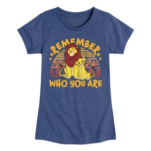 Girls' - Disney - The Lion King Fitted Short Sleeve Graphic T-Shirt - 1 of 4