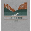 Adventure Society Explore Utah Adult Crew Neck Short Sleee Tee - 2 of 2