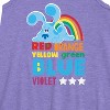 Girls' - Blue's Clues & You! - Colors Of The Rainbow Graphic Sleeveless Aline Dress - 2 of 3