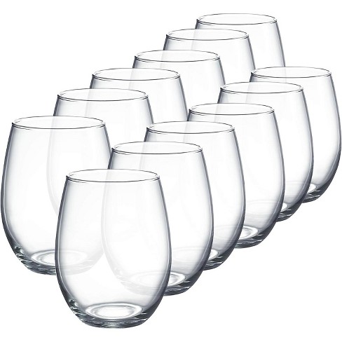 Joyjolt Spirits Stemless Wine Glasses Set Of 4 Wine Glasses For Red Or White  Wine - 19-ounces : Target