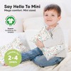 KeaBabies Mini Toddler Pillow with Pillowcase, 9x13 Small Pillow for Toddler, Soft Kids Pillow for Sleeping, Travel, Age 2-4 - 3 of 4