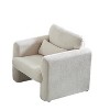 NicBex Couches for Living Room Modern Single Sofa Corduroy Upholstered Lounge Chairs Couch with Support Pillow for Apartment - 2 of 4