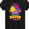 Boys' - Trolls - It's A Sister Thing Poppy and Viva Short Sleeve Graphic T-Shirt - 2 of 4