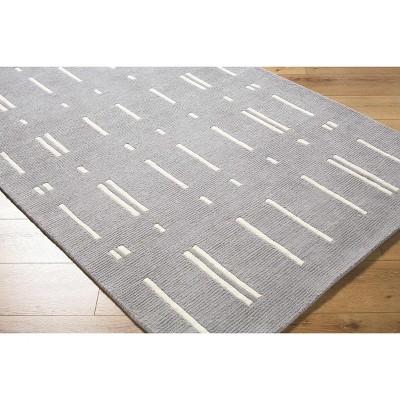 Hauteloom Charan Wool Living Room, Bedroom Area Rug - Contemporary