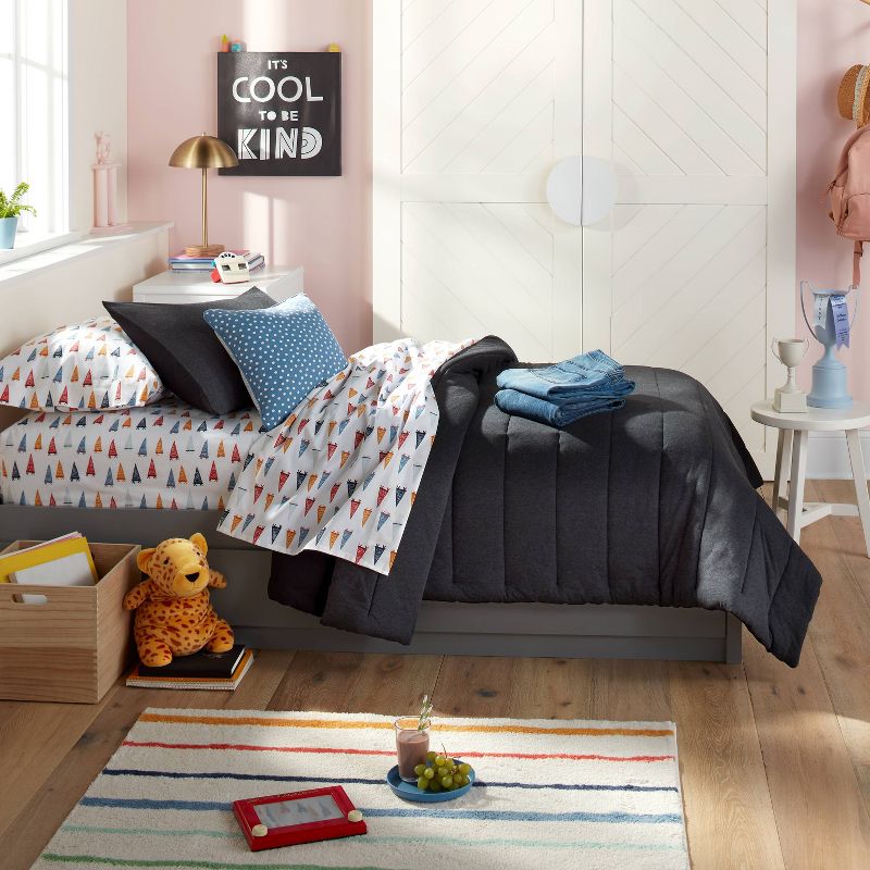 Channel Jersey Kids' Comforter Set - Pillowfort™, 2 of 10