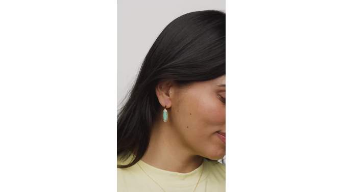 Kendra Scott Eleanor Small Drop Earrings, 2 of 3, play video