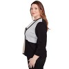 Alfred Dunner Women's Colorblock Long Sleeve Sweater - 4 of 4