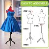 BestMassage Female Mannequin Female Dress Form Mannequin for Sewing Counter Window Display - 3 of 4