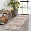 COZONY Washable Vintage Oriental Area Rug, Low Pile Non-Shedding Soft Carpet for Bedroom Living Room Dining Room - 2 of 4