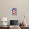 Art Remedy Violeta s Hair with Flowers Beach Life Inspired Wall Art Framed - 2 of 4