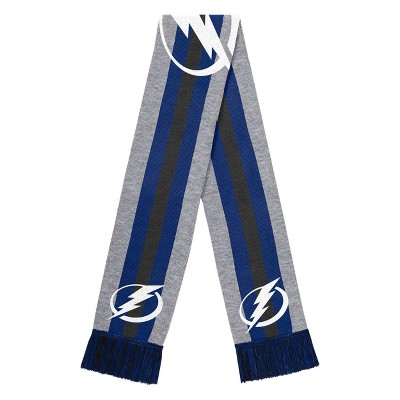 NHL Tampa Bay Lightning Gray Big Logo Scarf