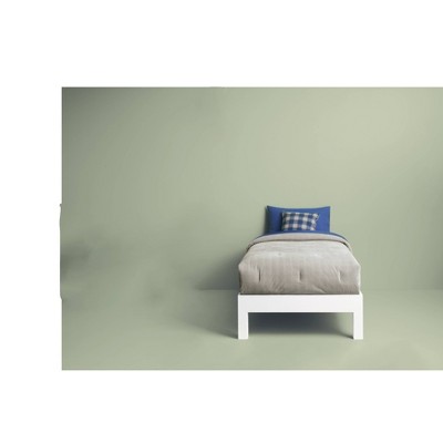 Twin/Twin Extra Long Corduroy Plaid Comforter Gray - Room Essentials™