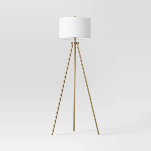 Gold tripod deals lamp target