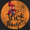 Girl's Marvel Halloween Spider-Man Trick Or Thwip Spiderwebs T-Shirt - 2 of 4