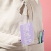 Juvale 30 Pack Adhesive Laminating Pouches for Luggage Tags, 4.1 X 2.6 inches - 3 of 4