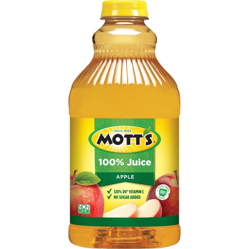 Mott's 100% Original Apple Juice - 64 fl oz Bottle, 6 of 11