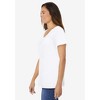 Woman Within Plus Size Crochet-Trim Knit Top - 4 of 4