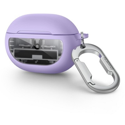 SURITCH Clear Case Compatible with Beats Studio Buds,Studio Buds + (2023) Cover,Shockproof TPU Protective Portable Case