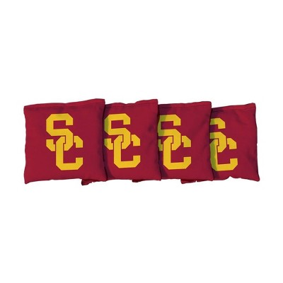 NCAA USC Trojans Corn-Filled Cornhole Bags Red - 4pk