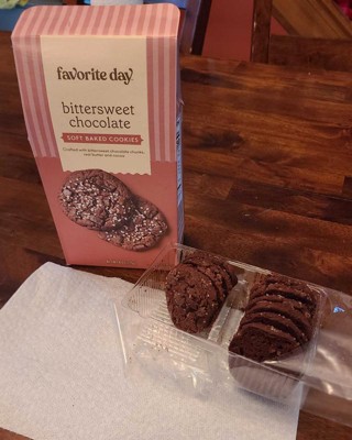 Bittersweet Chocolate Soft Baked Cookies - 8oz - Favorite Day™ : Target