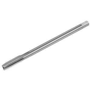 Unique Bargains High Speed Steel Extra Long Straight Flute Metric Taper Plug Thread Milling Taps - 1 of 4
